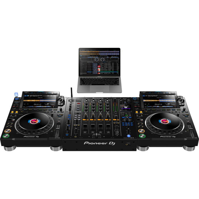 Pioneer DJ DJM-A9 4-Channel Digital Pro Mixer with BluetoothPioneer DJ DJM-A9 4-Channel Digital Pro-DJ Mixer with Bluetooth (Black)