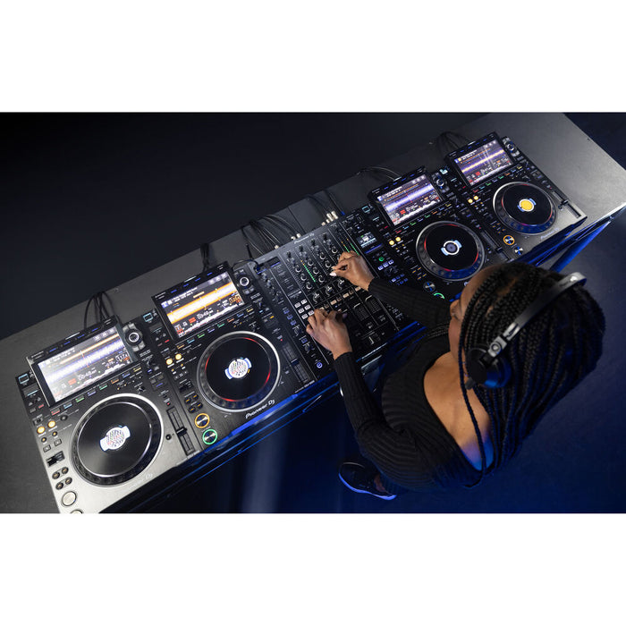 Pioneer DJ DJM-A9 4-Channel Digital Pro Mixer with BluetoothPioneer DJ DJM-A9 4-Channel Digital Pro-DJ Mixer with Bluetooth (Black)