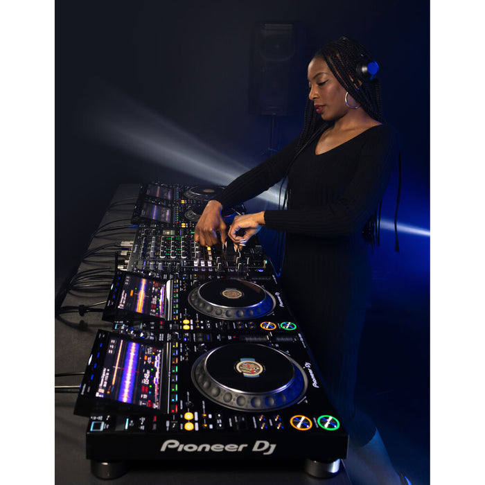 Pioneer DJ DJM-A9 4-Channel Digital Pro Mixer with BluetoothPioneer DJ DJM-A9 4-Channel Digital Pro-DJ Mixer with Bluetooth (Black)