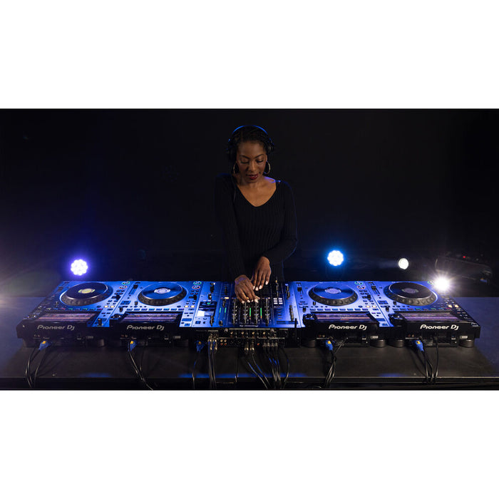 Pioneer DJ DJM-A9 4-Channel Digital Pro Mixer with BluetoothPioneer DJ DJM-A9 4-Channel Digital Pro-DJ Mixer with Bluetooth (Black)