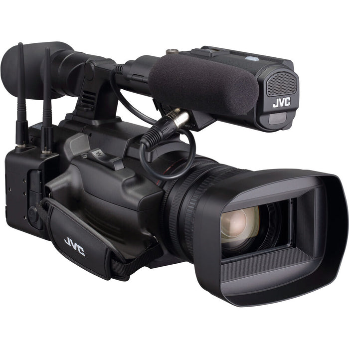 JVC GY-HC550 Handheld 4K Camcorder Live Streaming Pro Video + Bundle