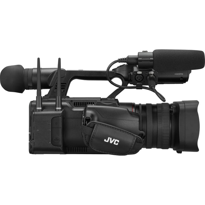 JVC GY-HC550 Handheld 4K Camcorder Live Streaming Pro Video + Bundle
