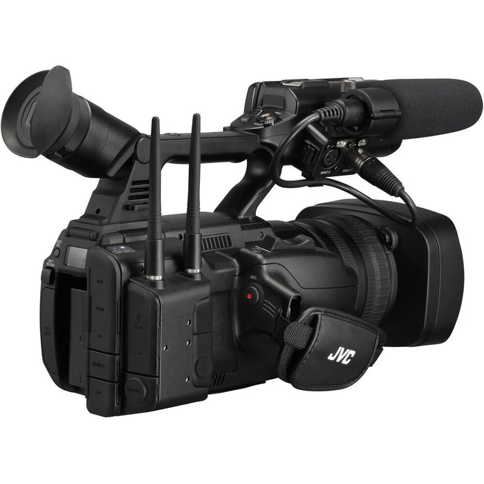 JVC GY-HC550 Handheld 4K Camcorder Live Streaming Pro Video + Bundle