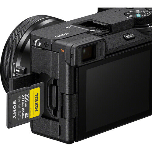 Sony a6700 Mirrorless Camera With 16-50mm f/3.5-5.6 Lens + 2 X Memory Card + Microphone + More