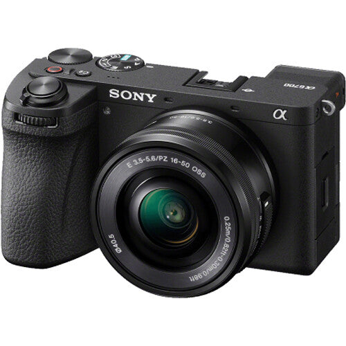 Sony a6700 Mirrorless Camera With 16-50mm f/3.5-5.6 Lens + 2 X Memory Card + Microphone + More