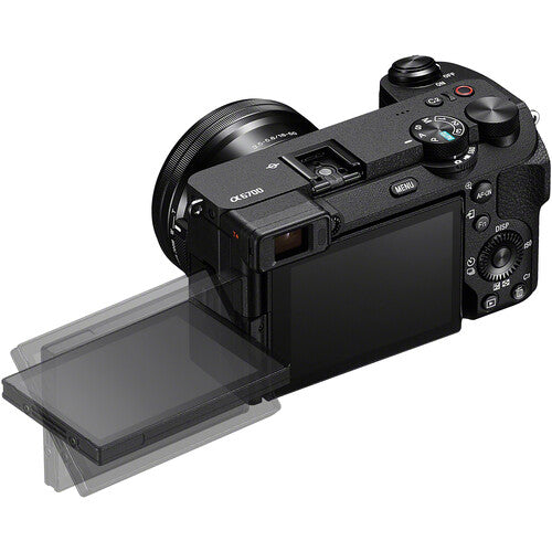 Sony a6700 Mirrorless Camera With 16-50mm f/3.5-5.6 Lens + 2 X Memory Card + Microphone + More