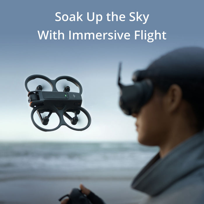 DJI Avata 2 FPV Drone Fly More Combo with Goggles, 4K HDR Video, & Accessories