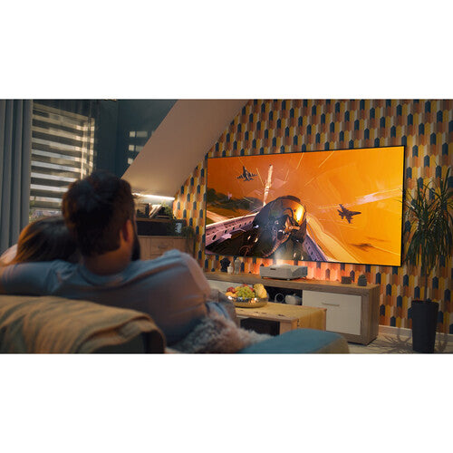 Optoma Technology GT3500HDR 3800-Lumen Full HD Ultra Short-Throw Laser DLP Home Theater and Gaming Projector [Special Order] - NJ Accessory/Buy Direct & Save