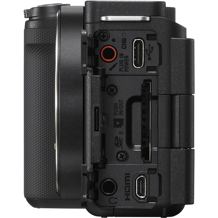 Sony ZV-E10 II Mirrorless Vlogging Camera: 26MP APS-C 4K60p Video Black