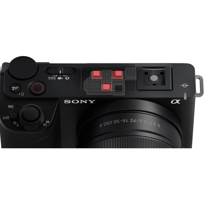 Sony ZV-E10 II Mirrorless Vlogging Camera: 26MP APS-C 4K60p Video Black