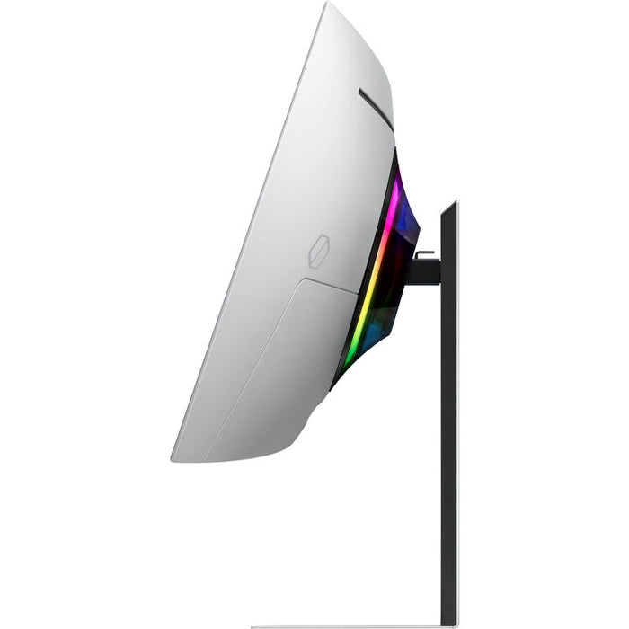 Samsung Odyssey QD-OLED G8 G85SD 34" 1440p HDR 175 Hz Ultrawide Curved Gaming Monitor (Silver)