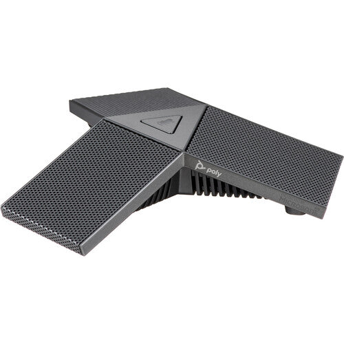 Poly Table Expansion Microphone: Contains Mic Array with Mute Button and a 7.6m/25' RJ11 Connection Type Cable. - NJ Accessory/Buy Direct & Save