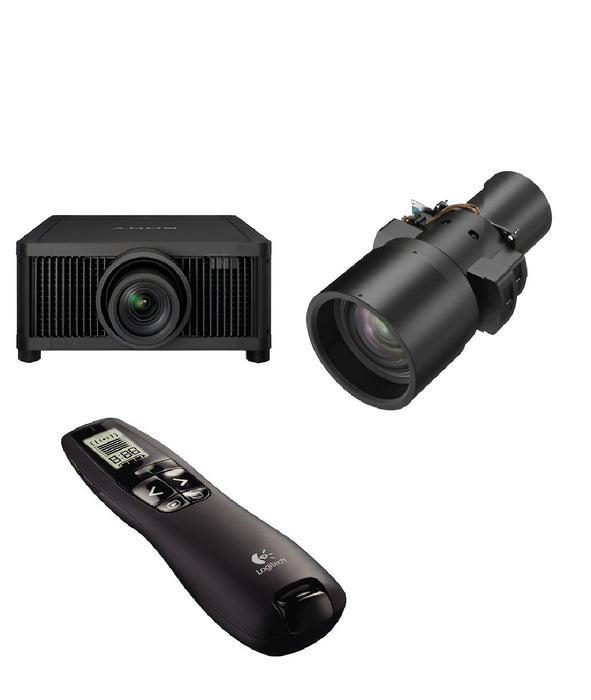 Sony VPL-GTZ380 10,000-Lumen 4K SXRD Laser Projector with Short-Throw Lens Kit