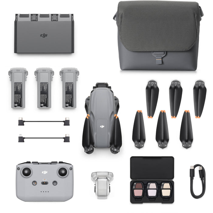 DJI Air 3S Advanced Drone RC-N3 Fly More Combo with LiDAR Dual 4K Cameras