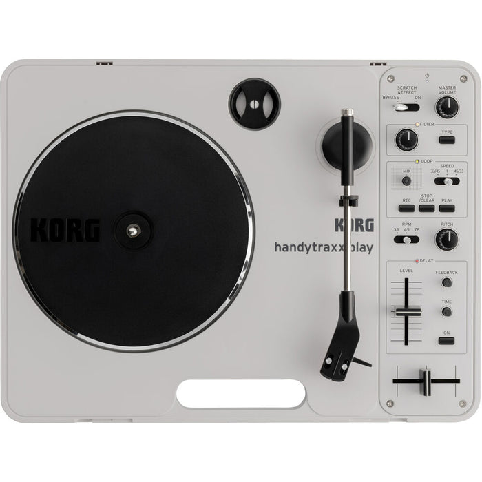 Korg handytraxx play Portable Record Player with DJ-Ready Features