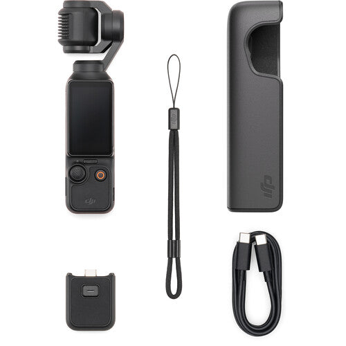 DJI Osmo Pocket 3 Capture More Combo, Vlogging Camera with 1'' CMOS & 4K/120fps Video, 3-Axis Stabilization, Fast Focusing, Face/Object Tracking, 2" Rotatable Touchscreen Mini Charger + Mini Tripod Bundle + More