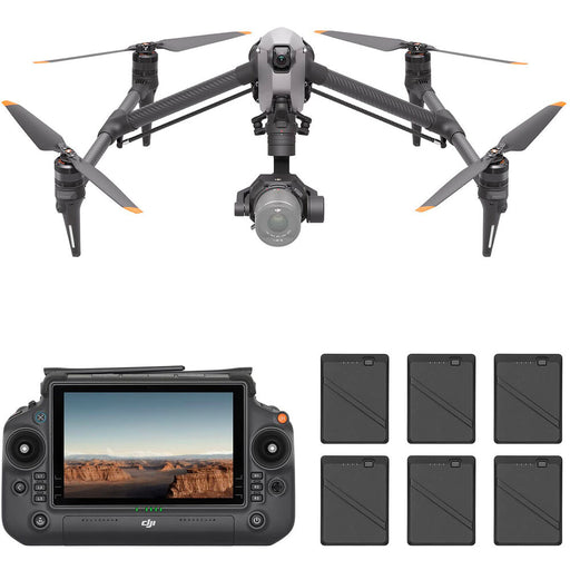 DJI Inspire 3 Professional 8K Drone Kit: 1TB PROSSD, 18mm Lens