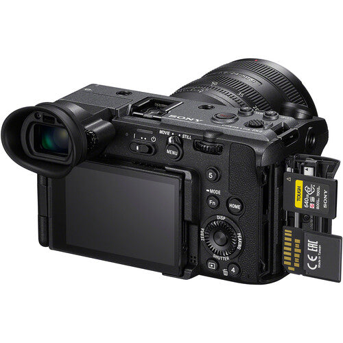 Sony FX2 Full-Frame Digital Cinema Camera with 33MP Sensor and AI Autofocus (ILME-FX2B) + Tamron 35-150mm f/2-2.8 Di III VXD Lens + Lexar 128GB Memory Card (2-Pack) + NP-FZ100 Battery + Lens Filter Kit + Photography Software + Camera Bag + More