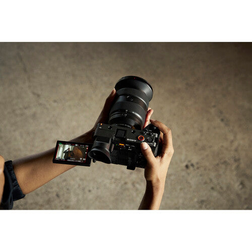 Sony FX2 Full-Frame Digital Cinema Camera with 33MP Sensor and AI Autofocus (ILME-FX2B) + Tamron 35-150mm f/2-2.8 Di III VXD Lens + Lexar 128GB Memory Card (2-Pack) + NP-FZ100 Battery + Lens Filter Kit + Photography Software + Camera Bag + More