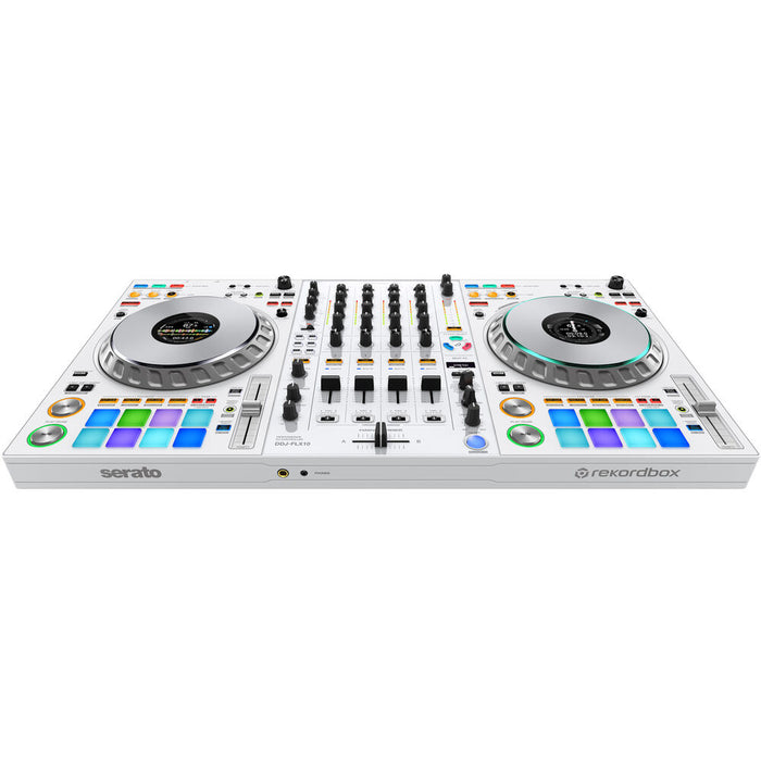 Pioneer DJ DDJ-FLX10 4-Channel DJ Controller (Limited-Edition White)