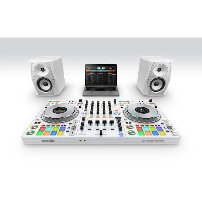 Pioneer DJ DDJ-FLX10 4-Channel DJ Controller (Limited-Edition White)