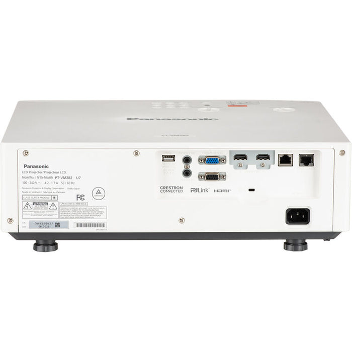 Panasonic PT-VMZ72 7300-Lumen WUXGA Laser 3LCD Projector (White)