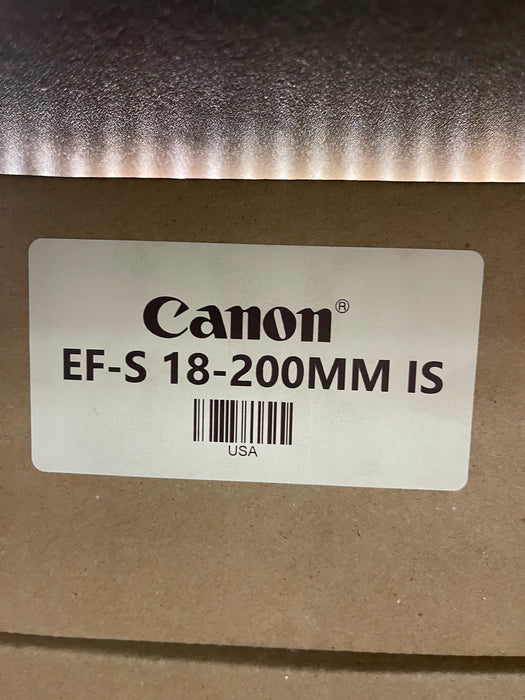 Canon EF-S 18-200mm f/3.5-5.6 IS Lens (Open Box) Canon