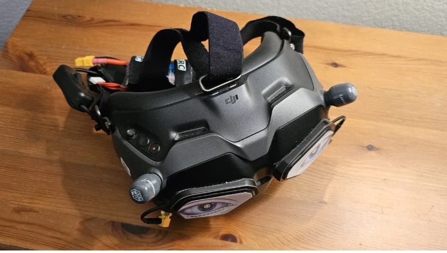 DJI Digital FPV Goggles V1 and Apex 5" Drone Bundle