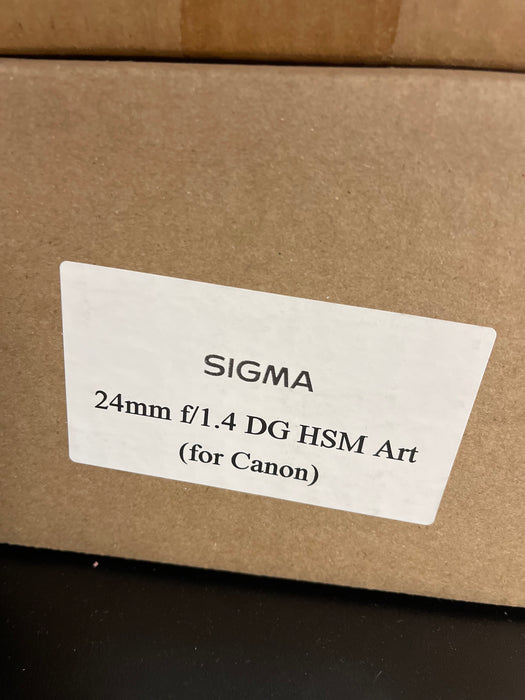 Sigma 24mm f/1.4 DG HSM Art Lens for Canon EF (Open Box)