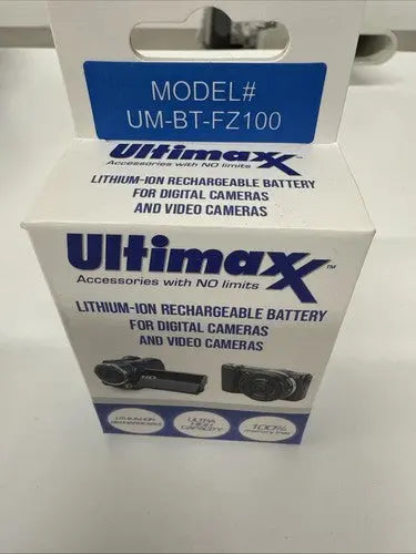 2500mAh ULTI-MAXX Replacement Rechargeable Battery for Sony FZ100