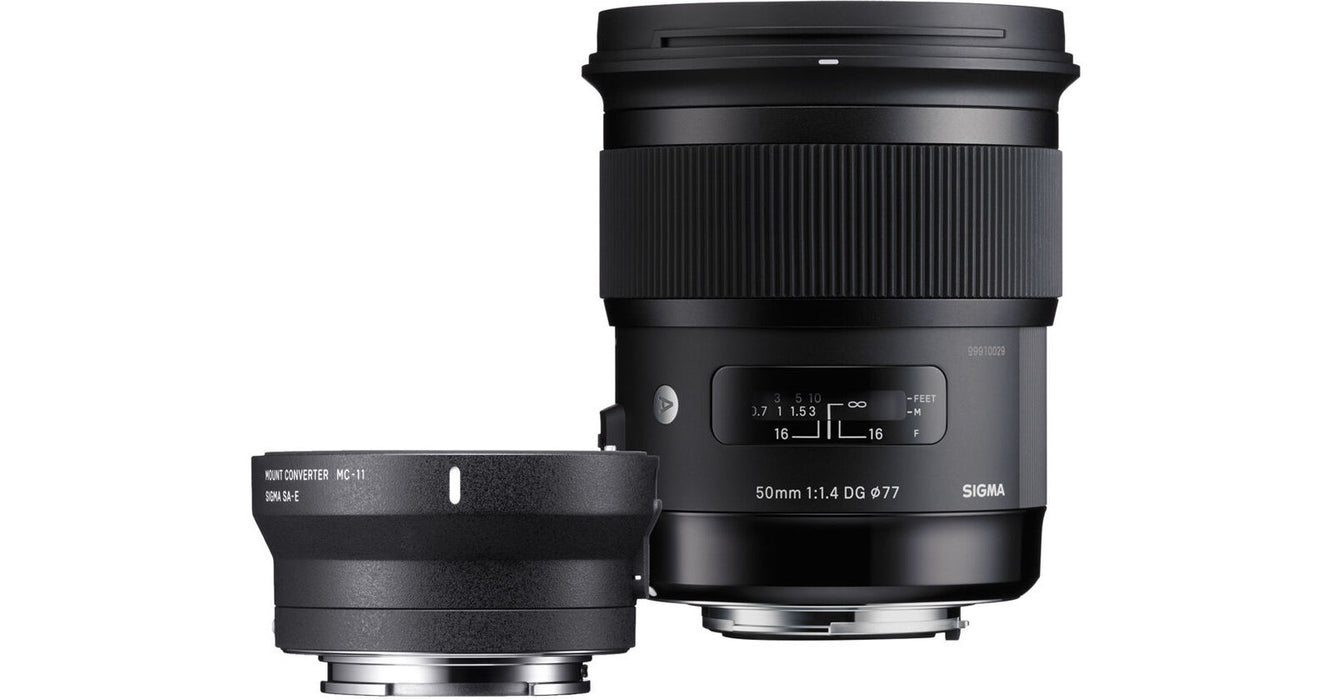 Sigma 50mm f/1.4 DG HSM Art Lens — Canon EF Mount