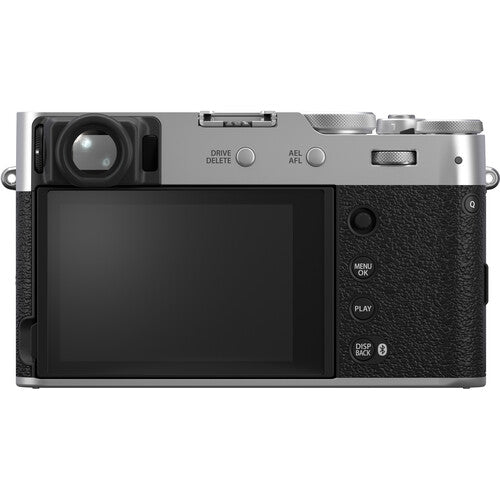 FUJIFILM X100VI Digital Camera with Recording Monitor Kit (Silver/ Black) + Filter Kit & Tripod Grip with 2.4GHz Wireless Remote Control - NJ Accessory/Buy Direct & Save
