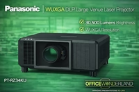 Panasonic PT-RZ34KU 30,500-Lumen WUXGA 3DLP Projector