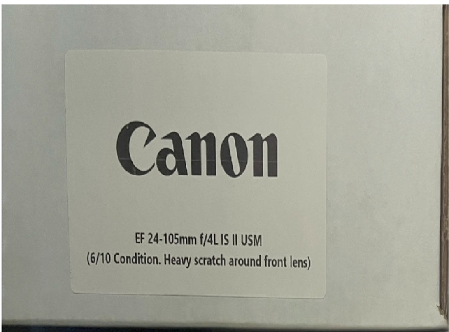 Canon EF 24-105mm f/4L IS II USM Lens (Open Box)