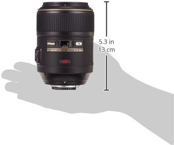Nikon AF-S VR Micro-NIKKOR 105mm f/2.8G IF-ED Lens Black 2160