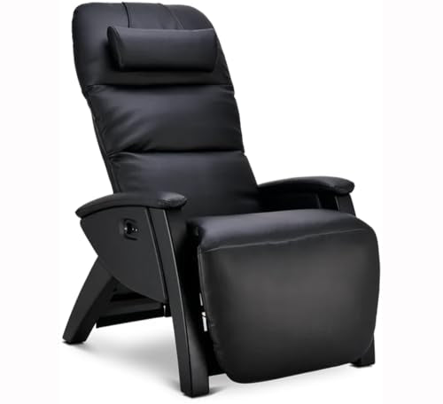 Svago Lite 2 SV210 Dual Power Infinite Position Zero Anti Gravity Recliner Chair with Heat and Air Massage - Black - Buy Direct & Save
