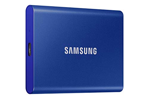 Samsung T7 Portable SSD 1TB USB 3.2 Blue