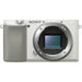 Sony A6100 Mirrorless Camera with 16-50mm White, 55-210mm Lens — view 4