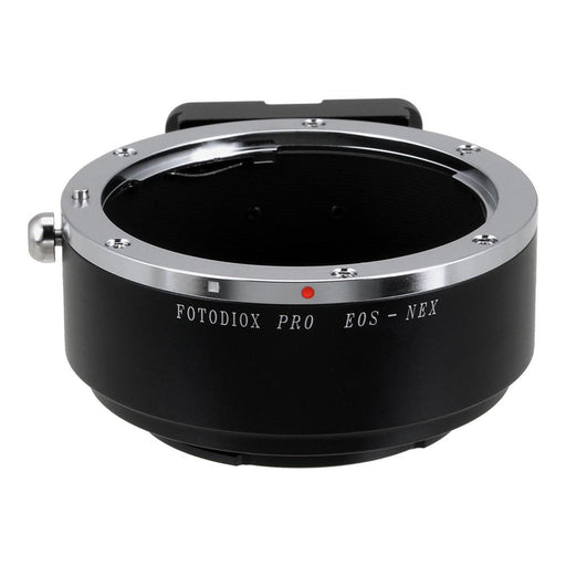 Fotodiox Pro Canon EF to Sony E lens adapter — front