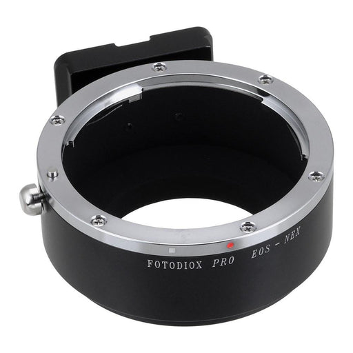 Fotodiox Pro Canon EF to Sony E lens adapter — mount side