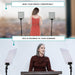 TELEPROMPTER Pad iPresent Pro Portable Presidential Prompter for iPad Tablet or Monitor - Includes Remote, Case and App - Stage Teleprompter for Presentations - Prompter for Live Speech - NJ Accessory/Buy Direct & Save