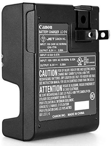Canon LC-E10 Battery Charger for EOS Rebel T3, t5, t6, 1300d