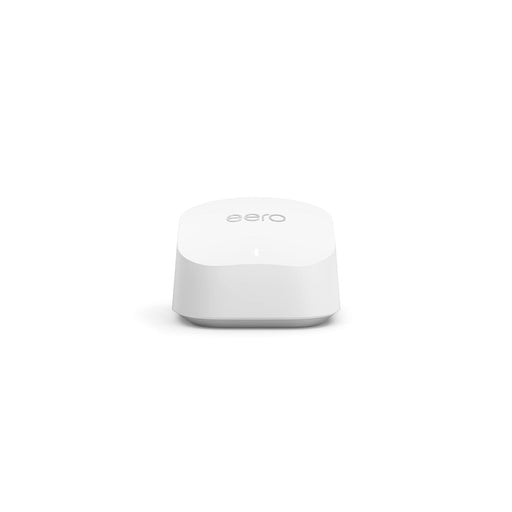 Amazon eero 6+ mesh wifi router - Supports internet plans up to a Gigabit, Coverage up to 1,500 sq. ft., Connect 75+ devices, 1-pack