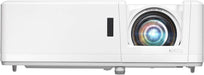 Optoma ZH406 1080p Professional Laser Projector | DuraCore Laser Light Source Up To 30,000 Hours | Crestron Compatible | 4K HDR Input | High Bright 4500 lumens | 2 Year Warranty White