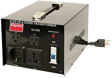 Dayton 16V988 Step Up/Down Power Transformer 3 kVA 16V988