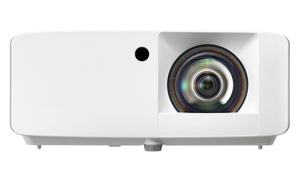 Optoma ZH406 1080p Professional Laser Projector | DuraCore Laser Light Source Up To 30,000 Hours | Crestron Compatible | 4K HDR Input | High Bright 4500 lumens | 2 Year Warranty White