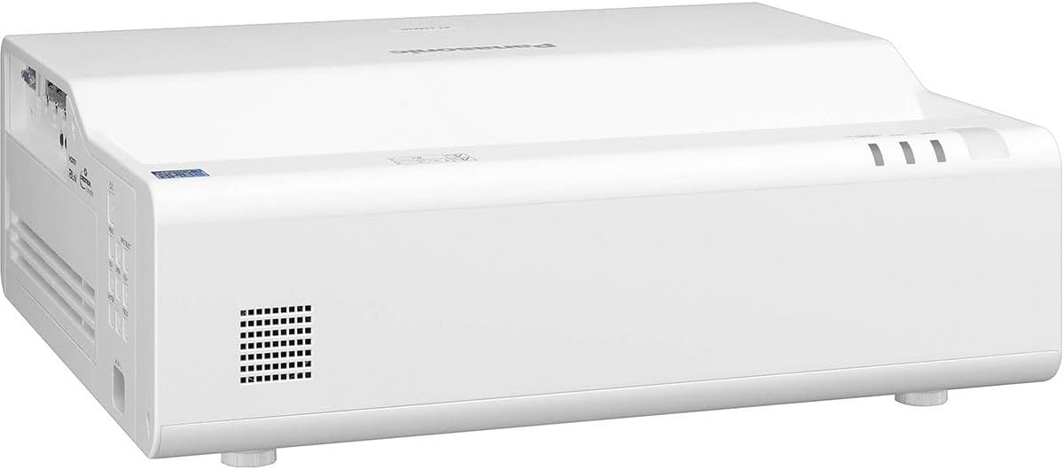 Panasonic PT-CMZ50 WUXGA 3LCD Ultra-Short Throw Wireless Laser Projector - White