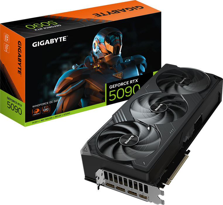 GIGABYTE GeForce RTX 5090 WINDFORCE OC 32G Graphics Card