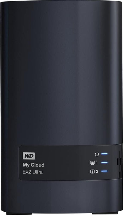 WD My Cloud Expert EX2 Ultra 2-Bay 0TB External Network Storage