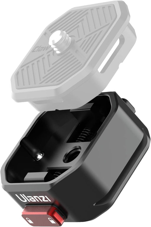 ULANZI Claw Quick Release Base Mount Upgraded Version Tripod QR Camera Mount Adapter Suitable for Tripod(Only Base Mount) - Buy Direct & Save